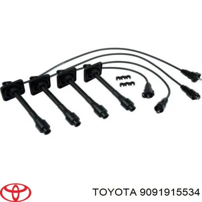 Дріт високовольтні, комплект 9091915534 Toyota