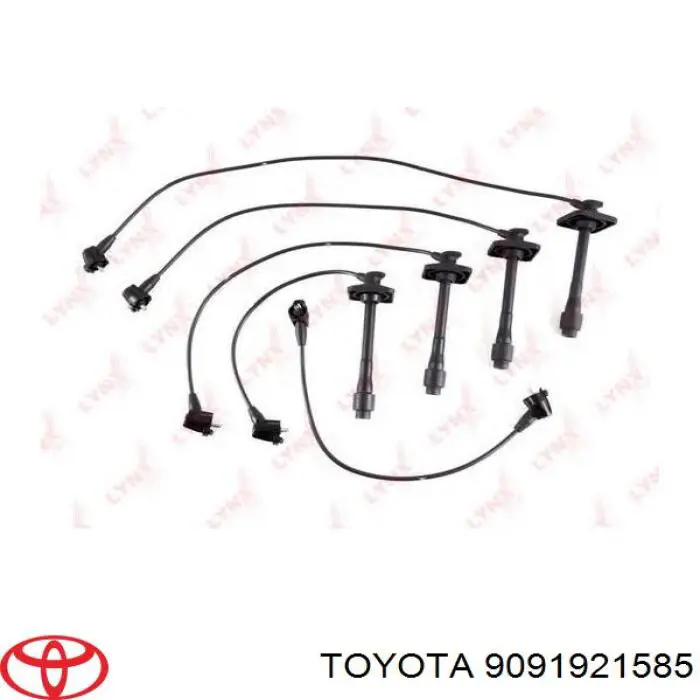 9091921585 Toyota дріт високовольтні, комплект