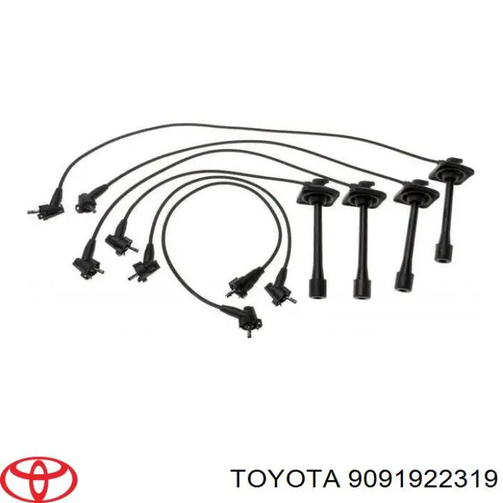 9091922319 Toyota дріт високовольтні, комплект