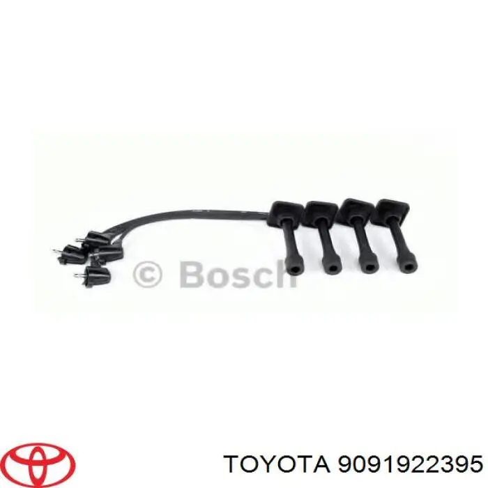 Купити 9091922395 Toyota Провід високовольтні, комплект