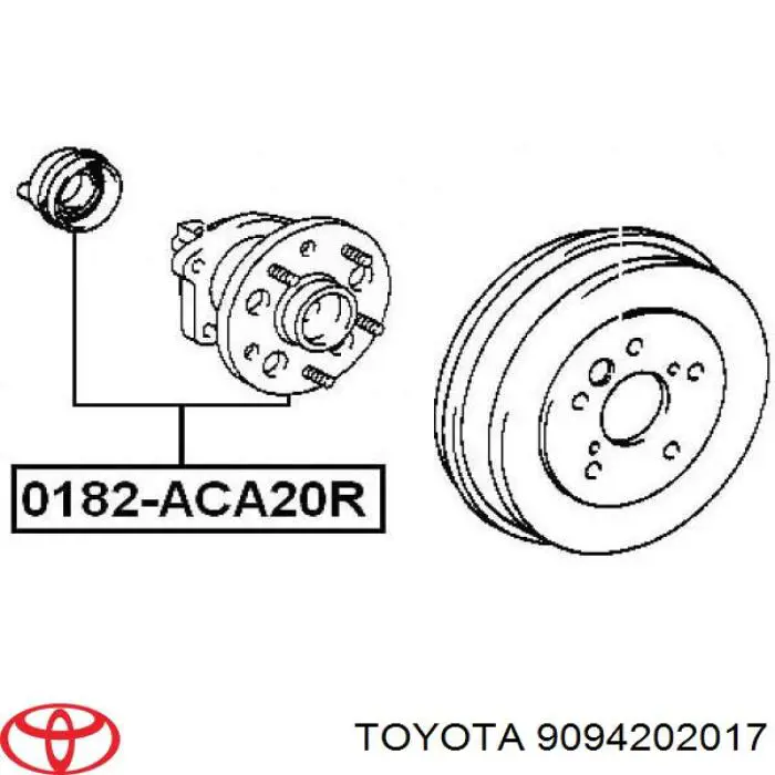 Шпилька колісна, передня 60L2000OYO Oyodo
