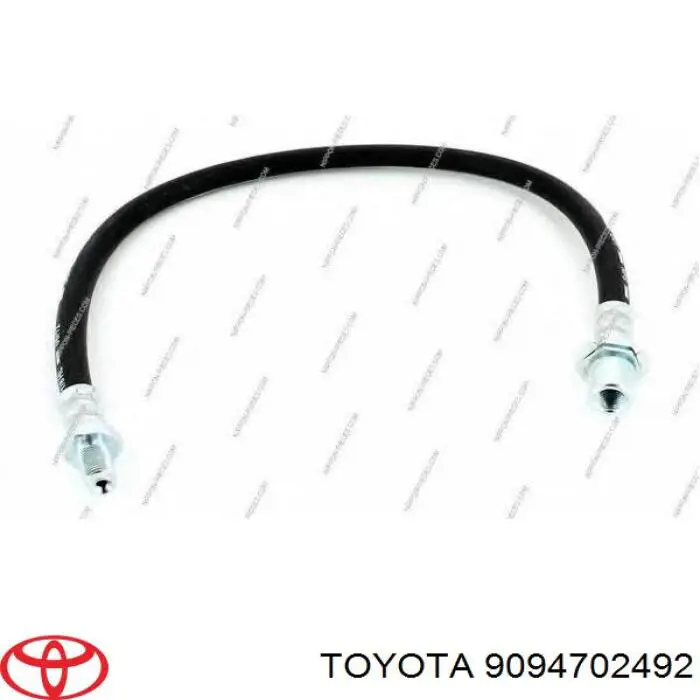 Шланг гальмівний задній Toyota Hiace 2 (H5) (Тойота Хайейс)