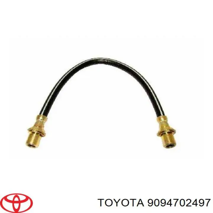 Гнучка гальмівна трубка задня Toyota 9008047022