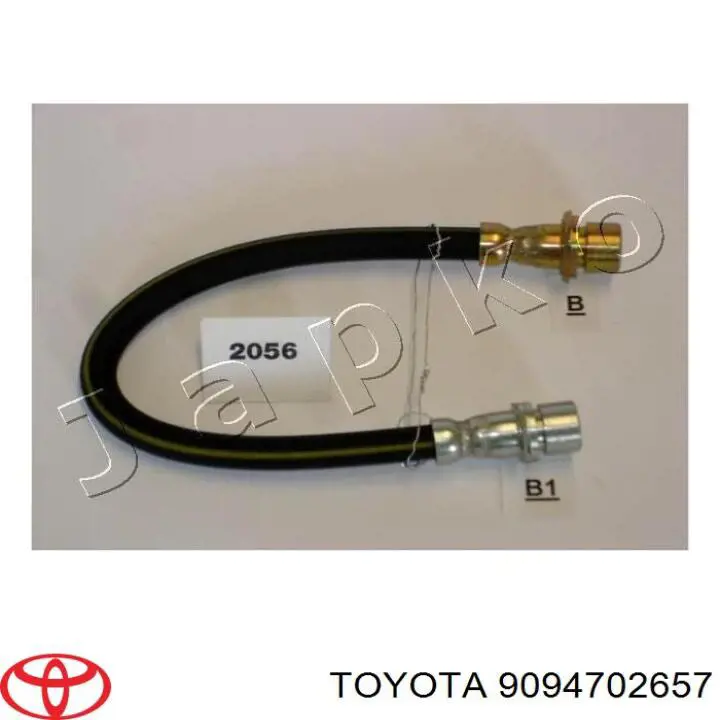 Купити 9094702657 Toyota Шланг гальмівний задній