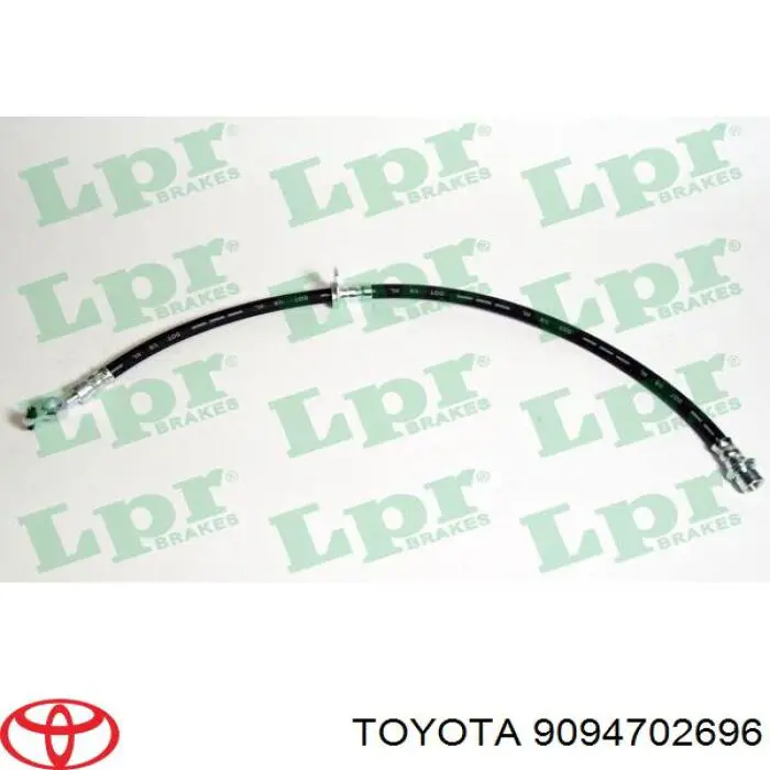 Шланг гальмівний передній, лівий 9094702696 Toyota