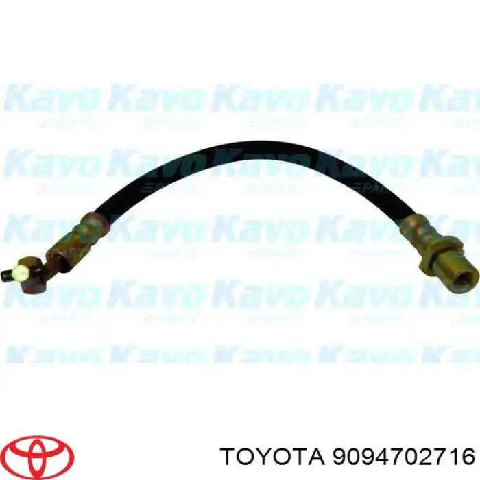 Шланг гальмівний передній, правий Toyota 9094702716 ціна, від 83.62 USD