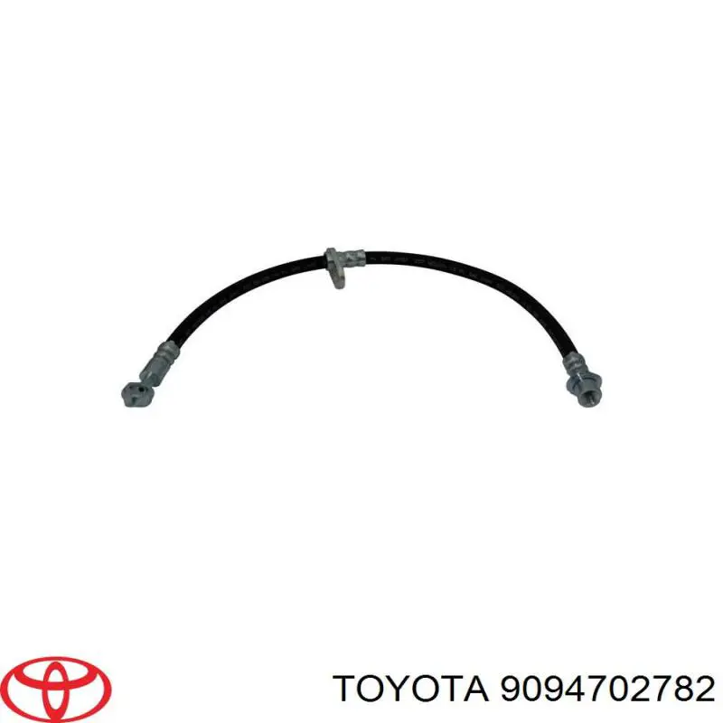 Шланг гальмівний передній, лівий Toyota 9094702782 ціна, від 14.84 USD