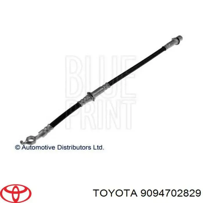 Шланг гальмівний передній Toyota 9094702829 ціна, від 19.01 USD