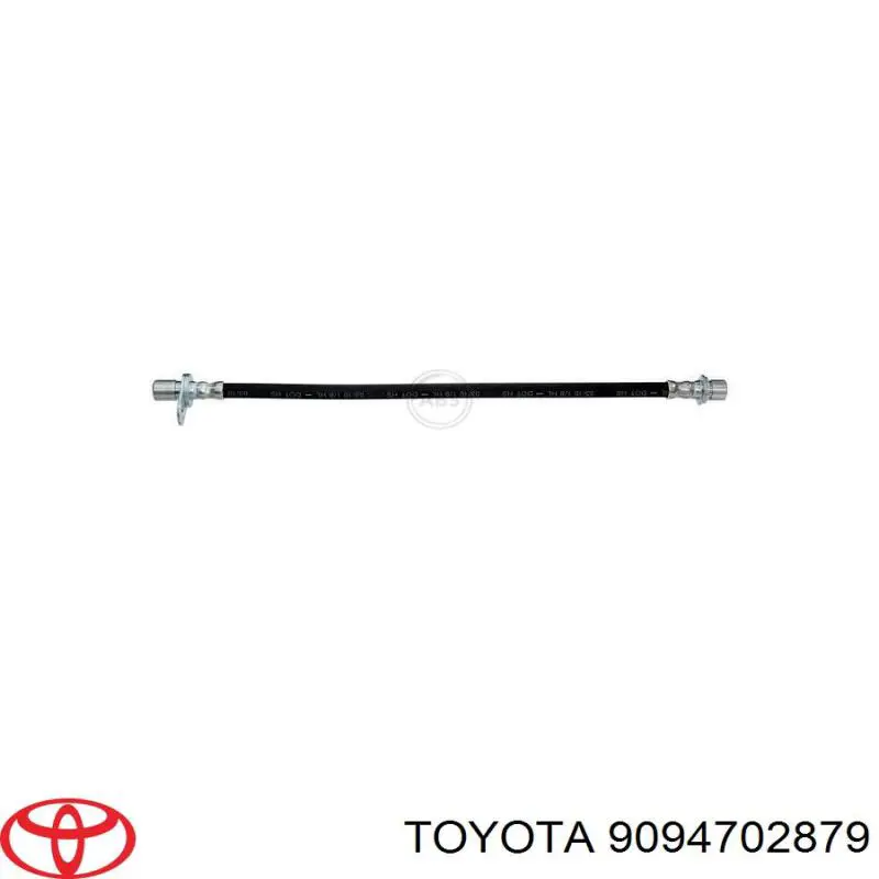 Шланг гальмівний задній, правий 9008094098 Toyota