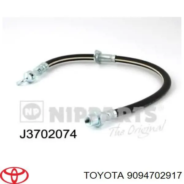 Шланг гальмівний передній, лівий Brembo T83191 ціна, від 17.54 USD