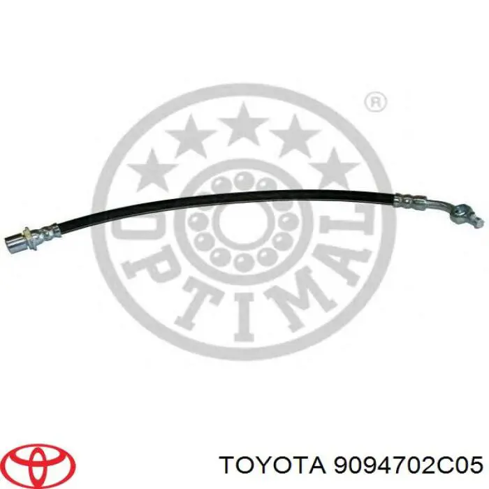 9094702C05 Toyota Шланг гальмівний передній, лівий