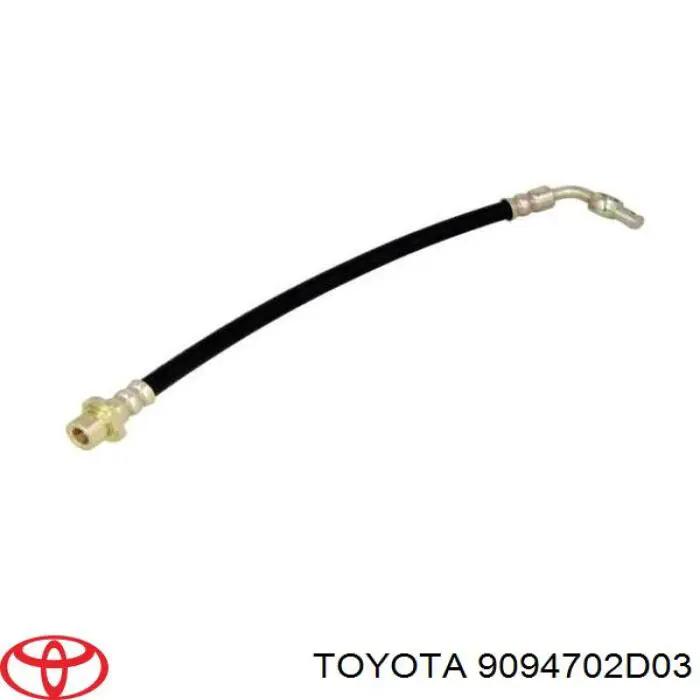 Шланг гальмівний задній, лівий 9094702D03 Toyota