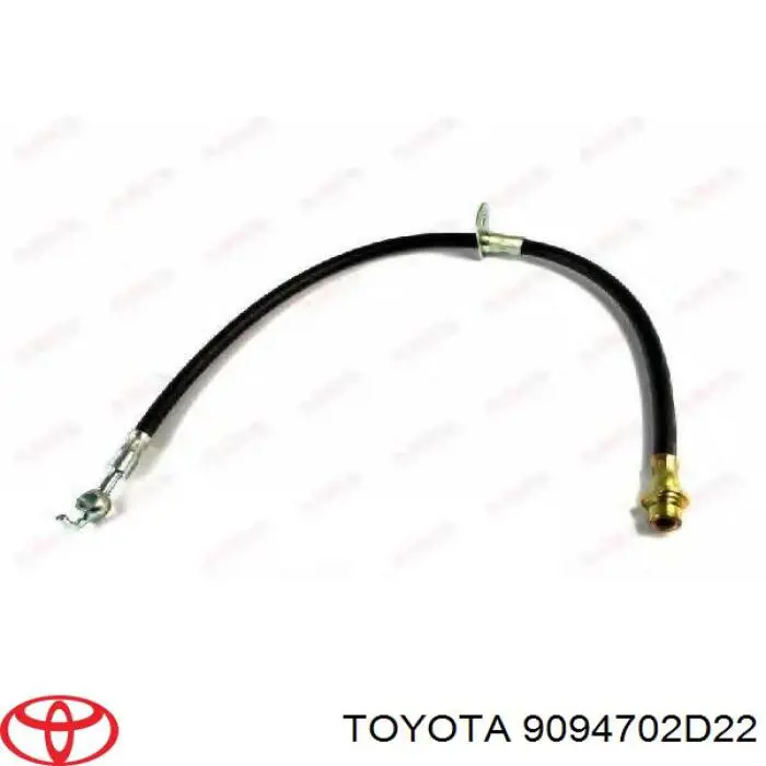 Шланг гальмівний задній, правий Toyota 9094702D22 ціна, від 22.47 USD