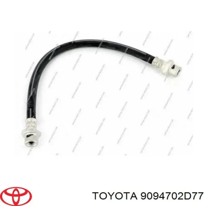 Шланг гальмівний передній, лівий Quick Brake 58965 ціна, від 10.96 USD