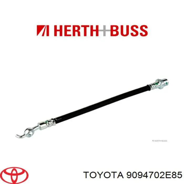 Шланг гальмівний задній Toyota 9094702E85 ціна, від 9.59 USD