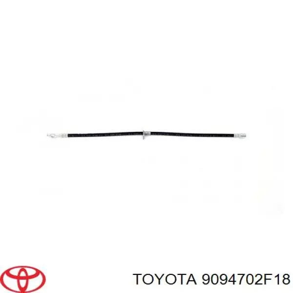 9094702C48 Toyota Шланг гальмівний передній, лівий