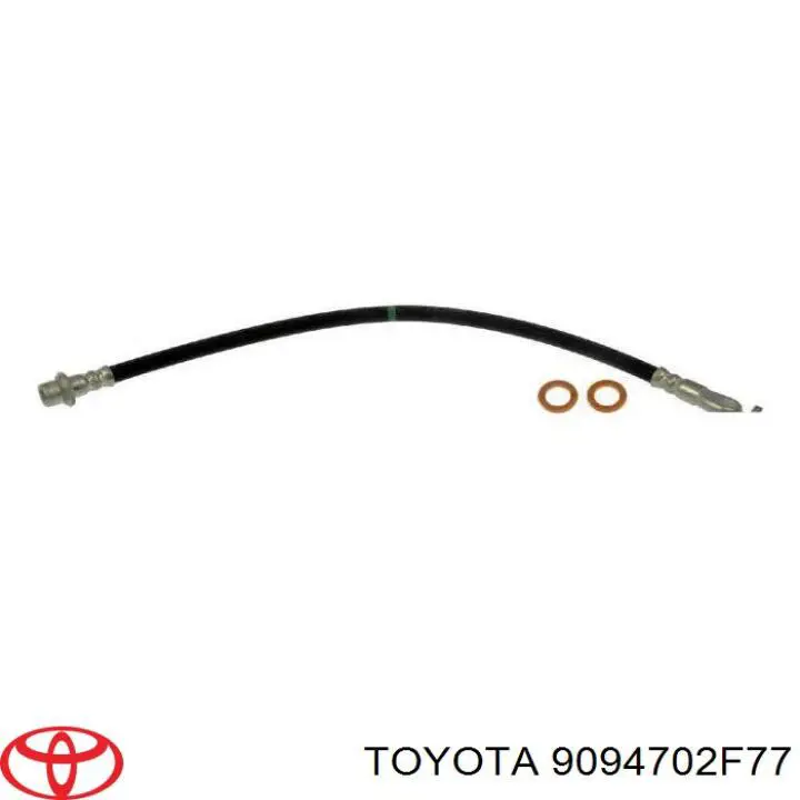 Шланг гальмівний задній Toyota 9094702F77 ціна, від 12.19 USD