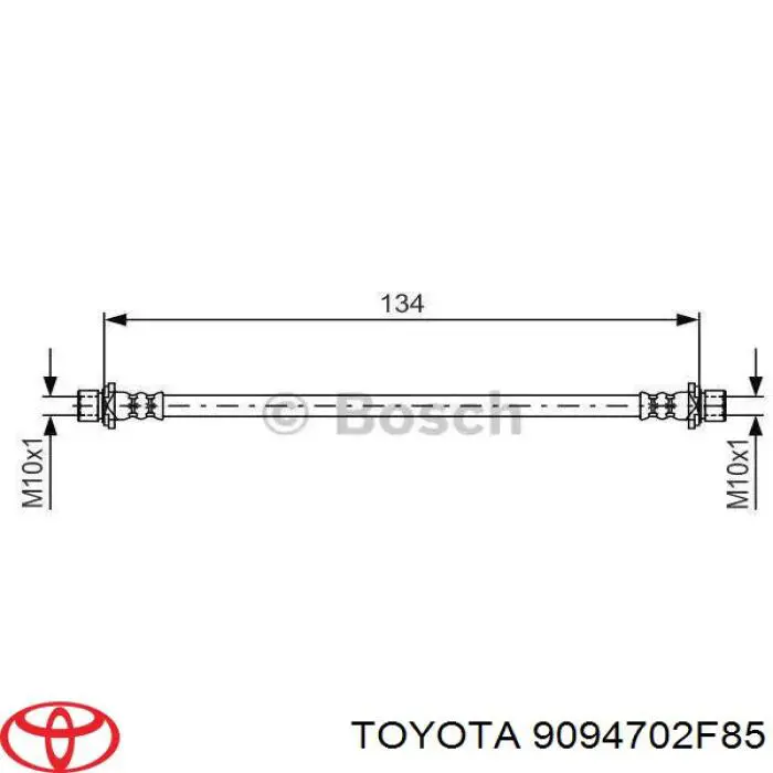  9094702F85 Toyota