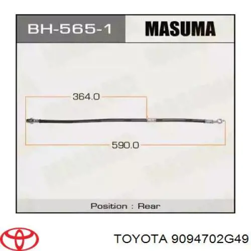 9094702G49 Toyota 