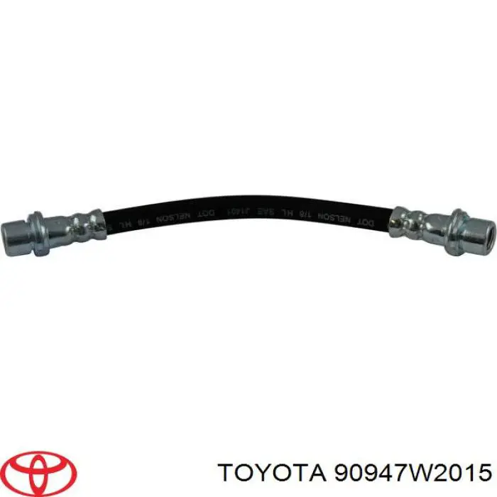 Купити 90947W2015 Toyota Шланг гальмівний задній, правий
