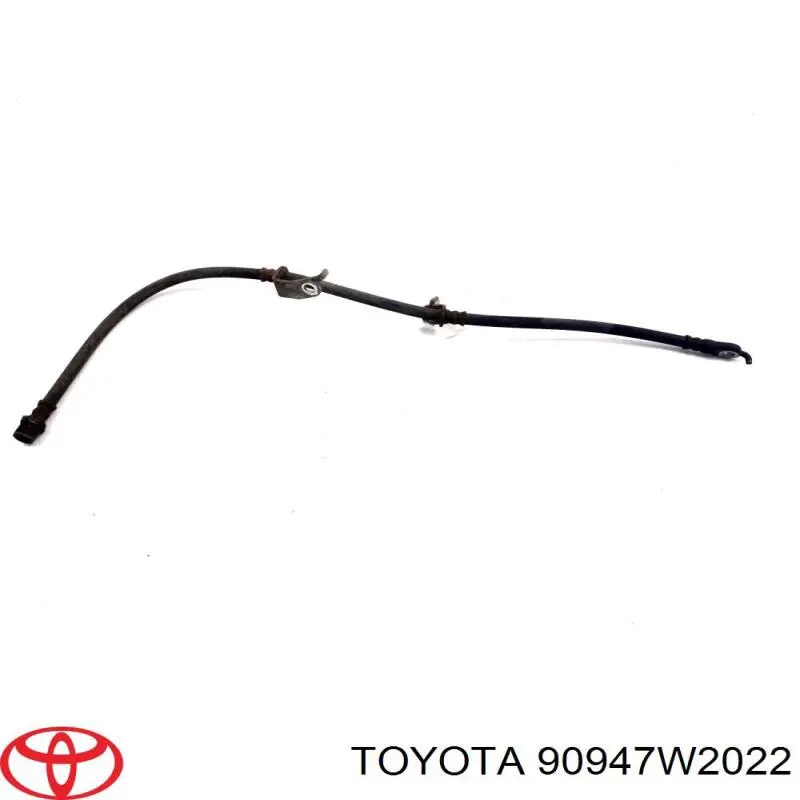 Купити 90947W2022 Toyota Шланг гальмівний передній, правий