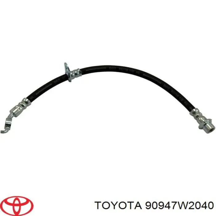 Шланг гальмівний задній, лівий Toyota 90947W2040 ціна, від 11.61 USD