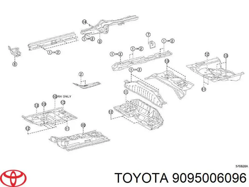  Toyota 9095006096 ціна, від 1.31 USD