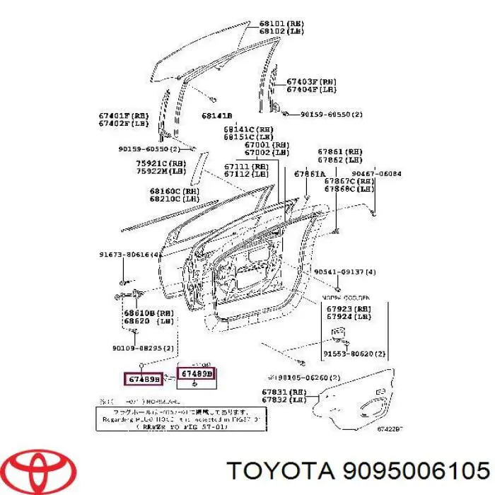  9095006105 Toyota