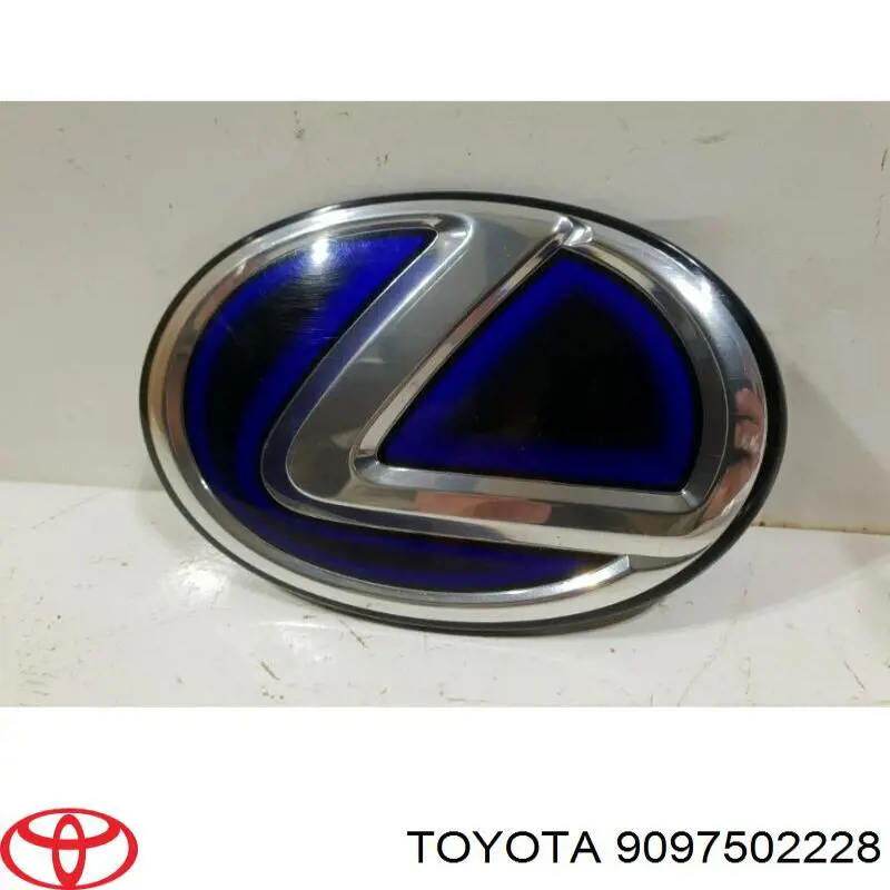 Емблема на кришку багажника, фірм.значок Toyota 9097502228 ціна, від 39.78 USD