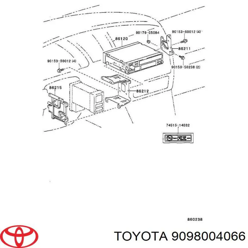Купити 9098004066 Toyota 