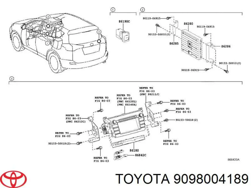  9098004189 Toyota