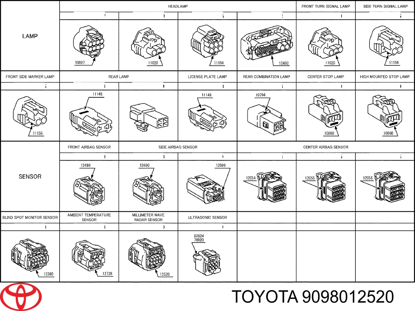  Toyota 9098012520 ціна, від 4.01 USD