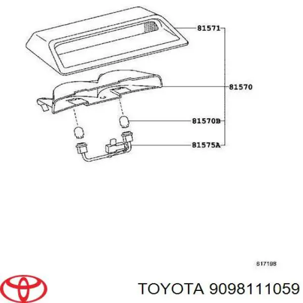 Купити 9098111059 Toyota Лампочки
