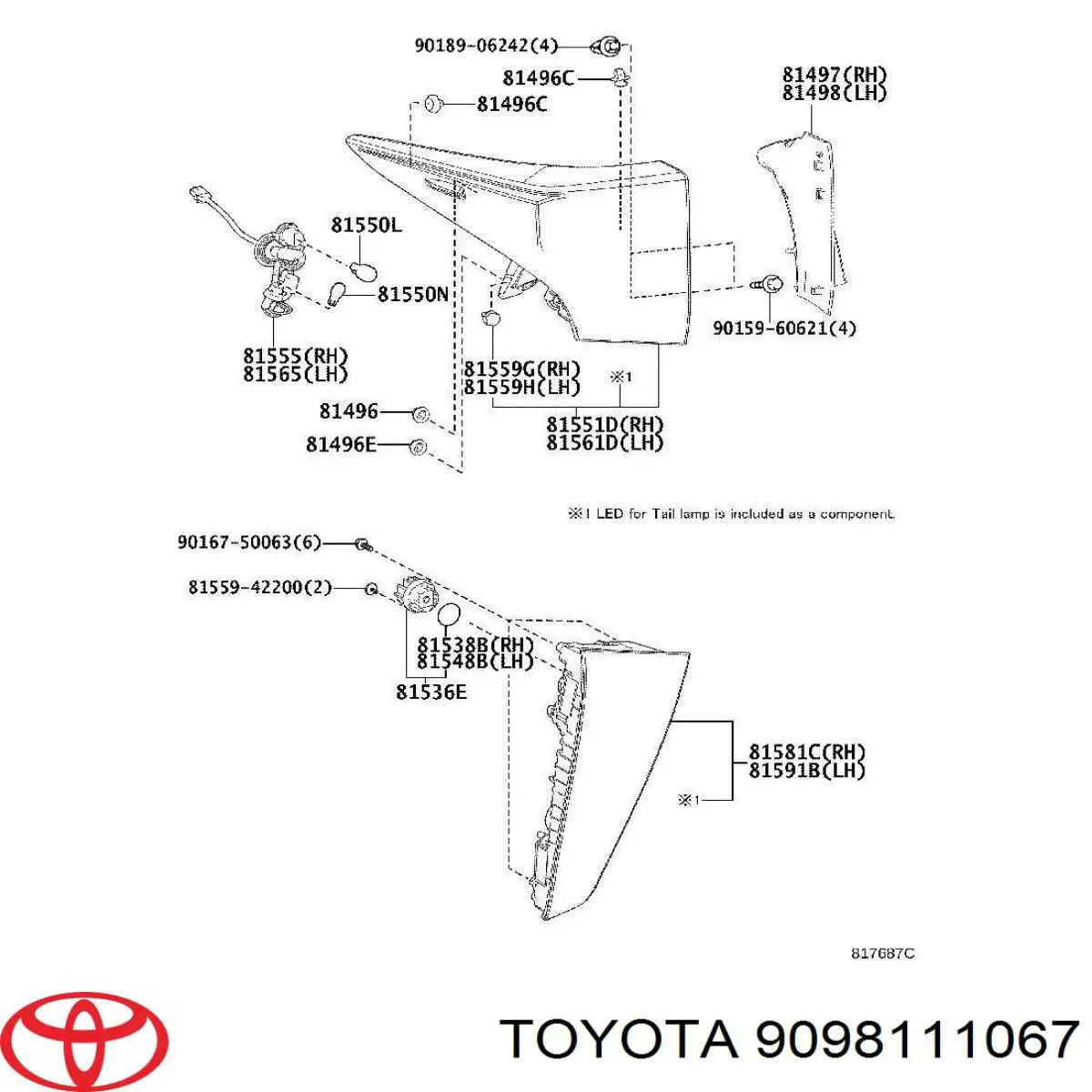  9098111067 Toyota