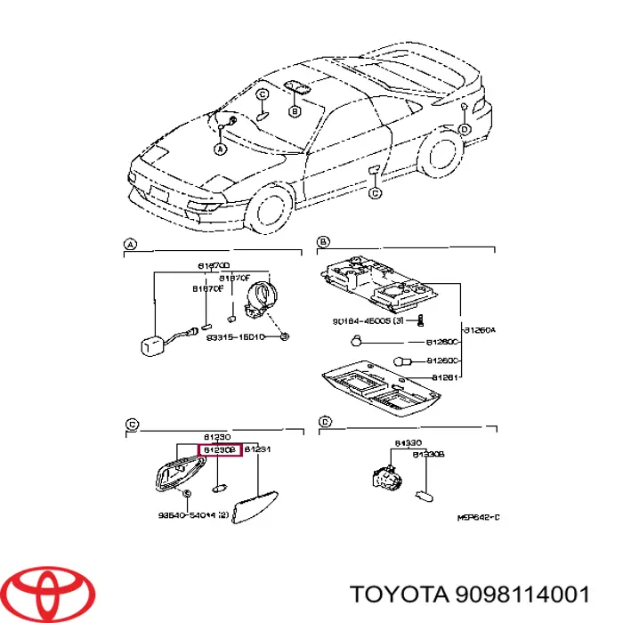 9098114001 Toyota 