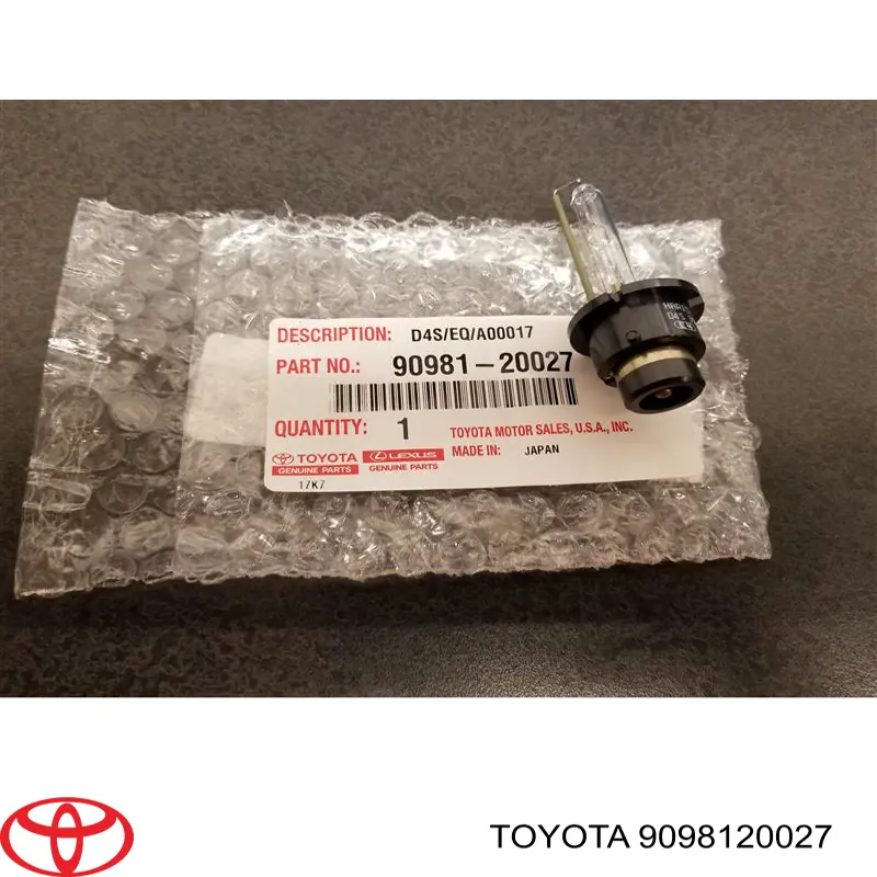Купити 9098120027 Toyota Лампочка ксеноновая