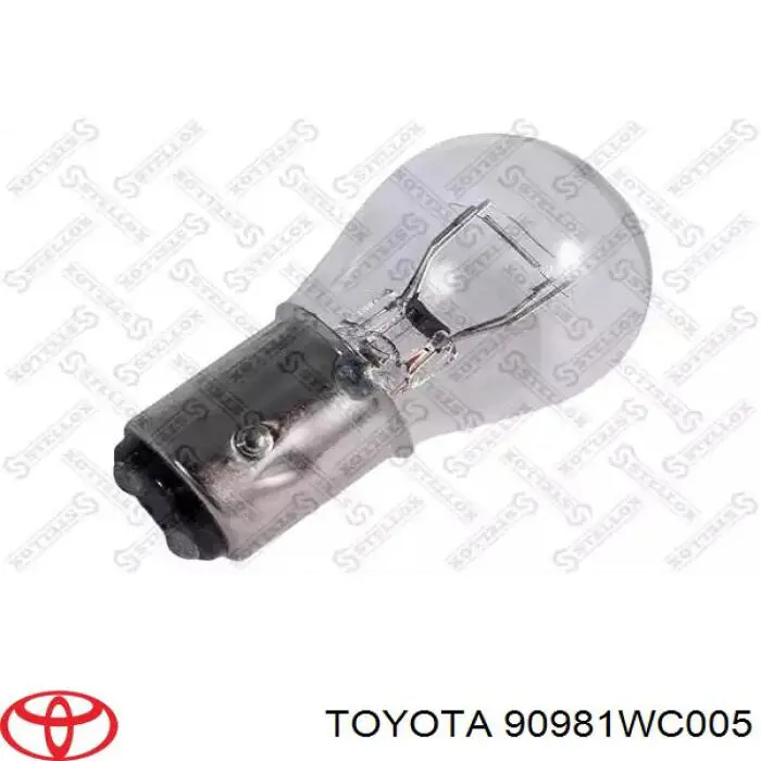 Лампочка покажчика повороту Toyota 90981WC005 ціна, від 0.43 USD