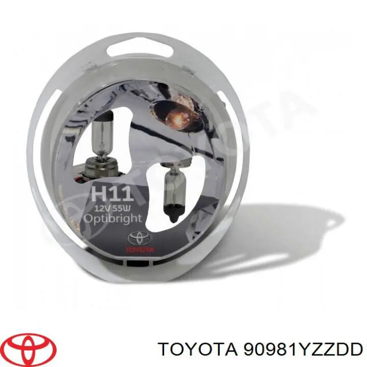 Лампа протитуманної фари Toyota 90981YZZDD ціна, від 24.64 USD