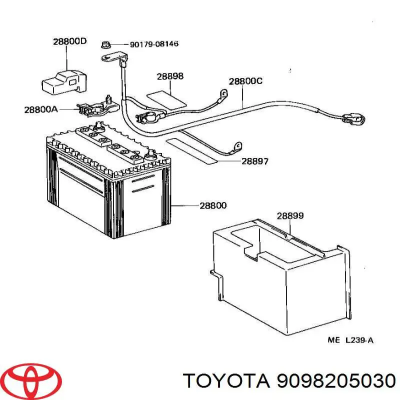 9098205030 Toyota 