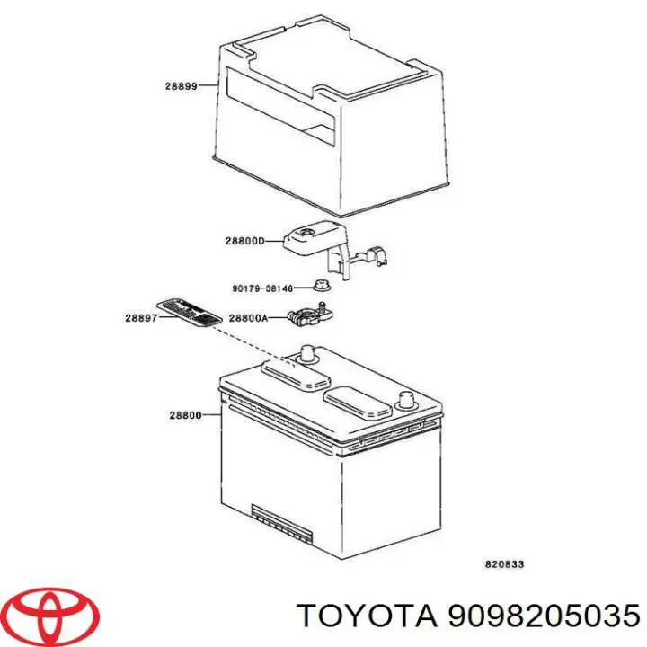  Toyota 9098205035