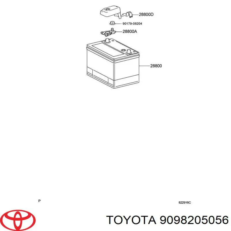 9098205056 Toyota 