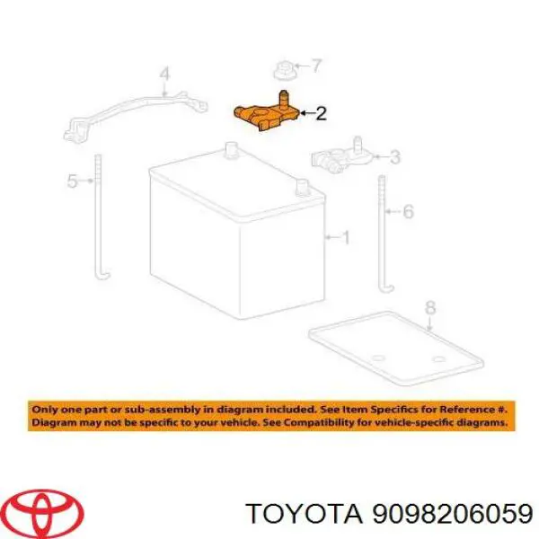  Toyota 9098206059