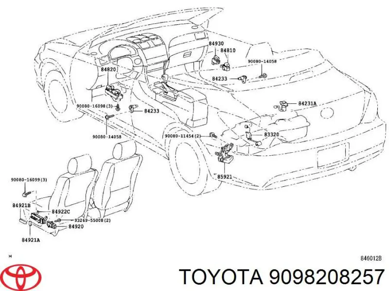 9098208257 Toyota 