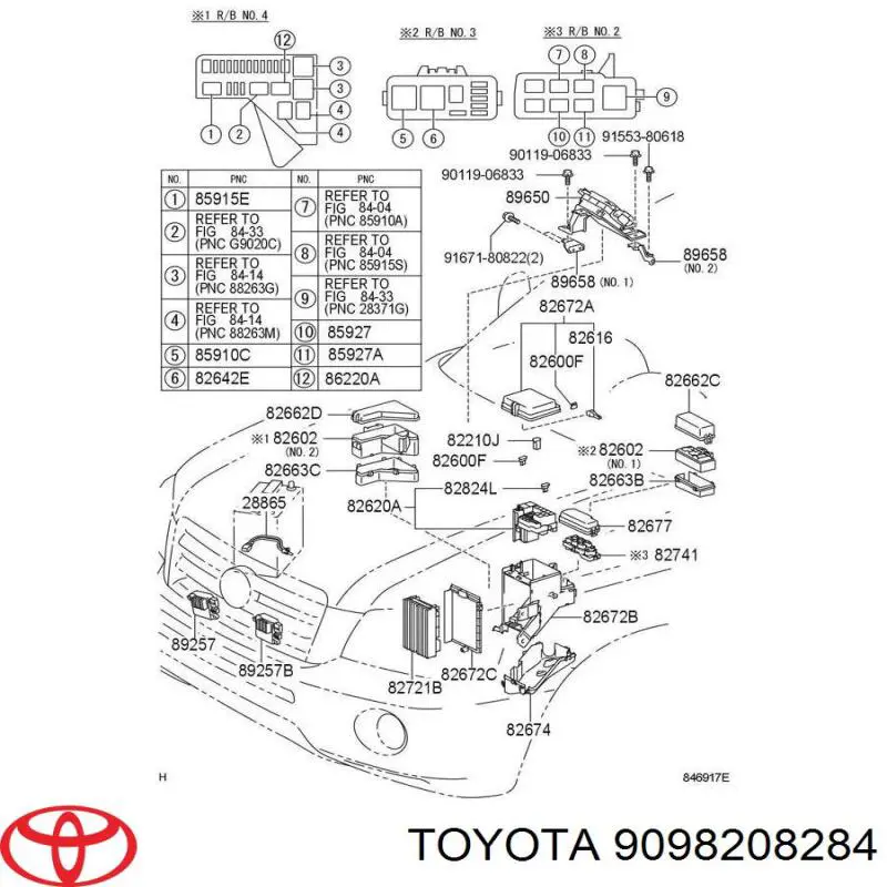  Toyota 9098208284 ціна, від 2.34 USD
