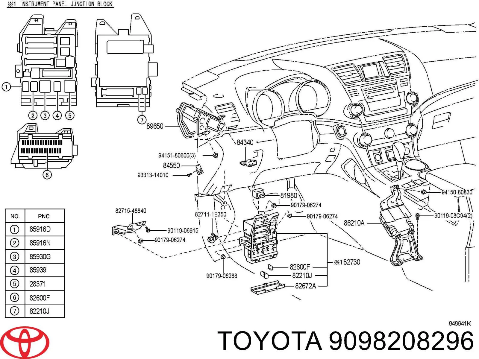 Запобіжник Toyota 9098208296 ціна, від 10.21 USD