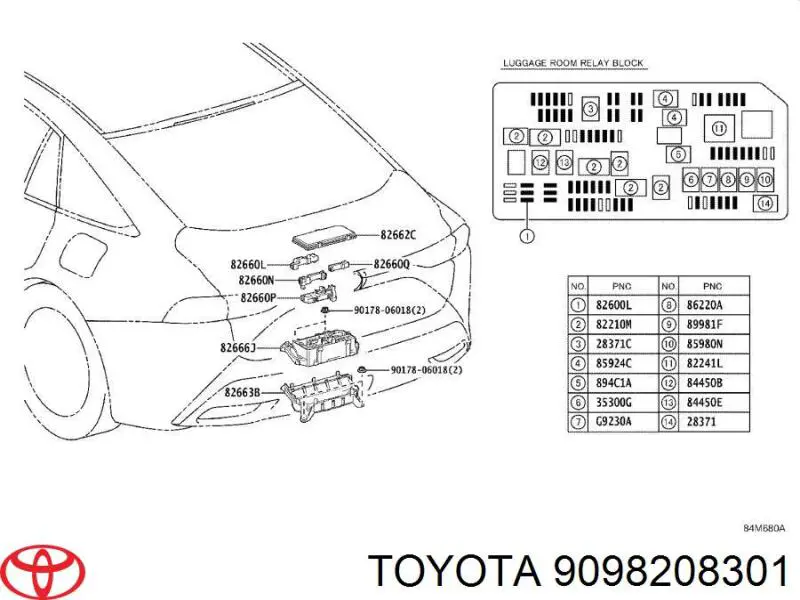  Toyota 9098208301 ціна, від 5.64 USD
