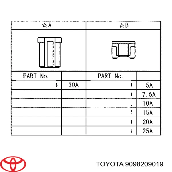  Toyota 9098209019 ціна, від 0.97 USD