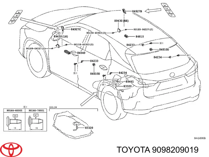 9098209019 Toyota 