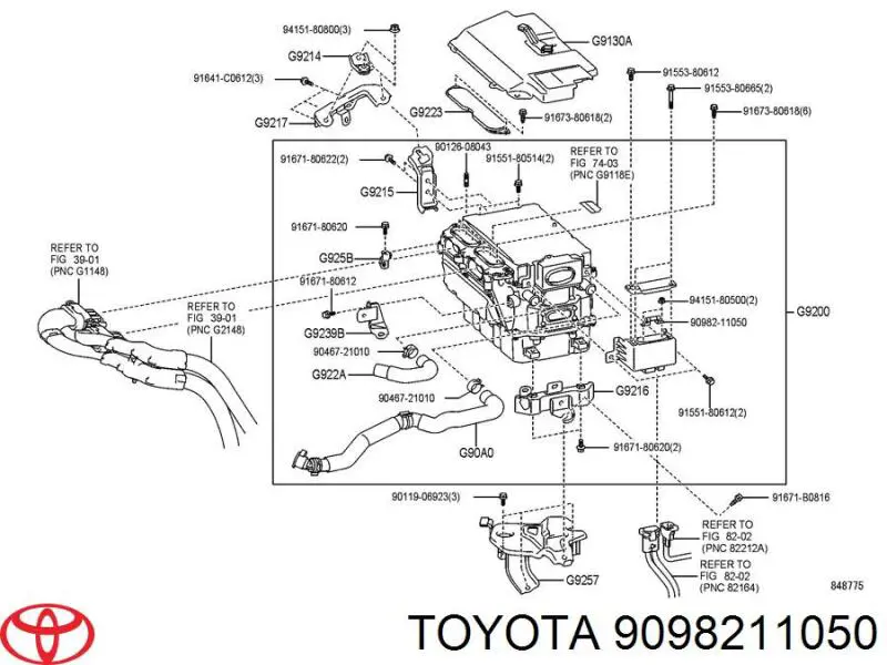 Купити 9098211050 Toyota 
