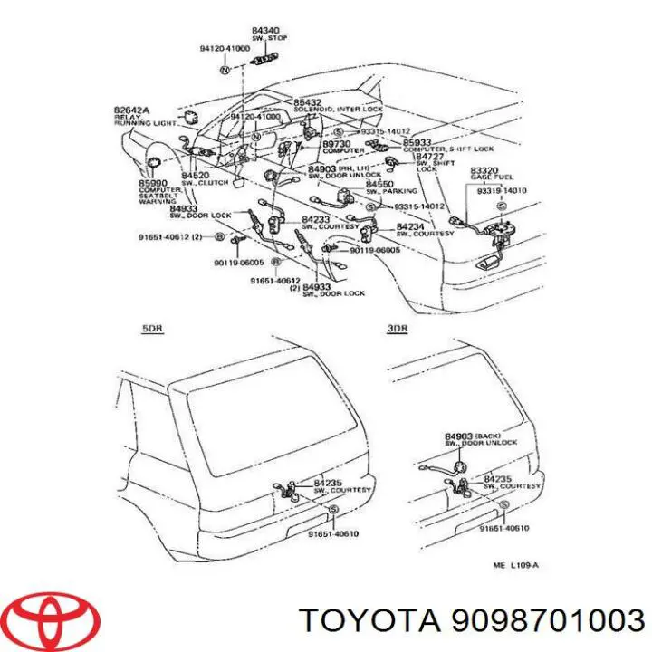  9098701003 Toyota